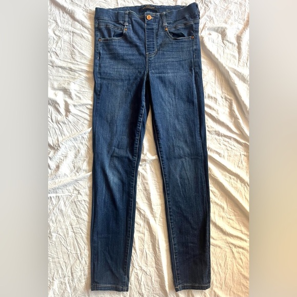 Liverpool Denim - Liverpool Los Angeles Women's Pull-On Skinny Stretch Blue Jeans Size 10/30